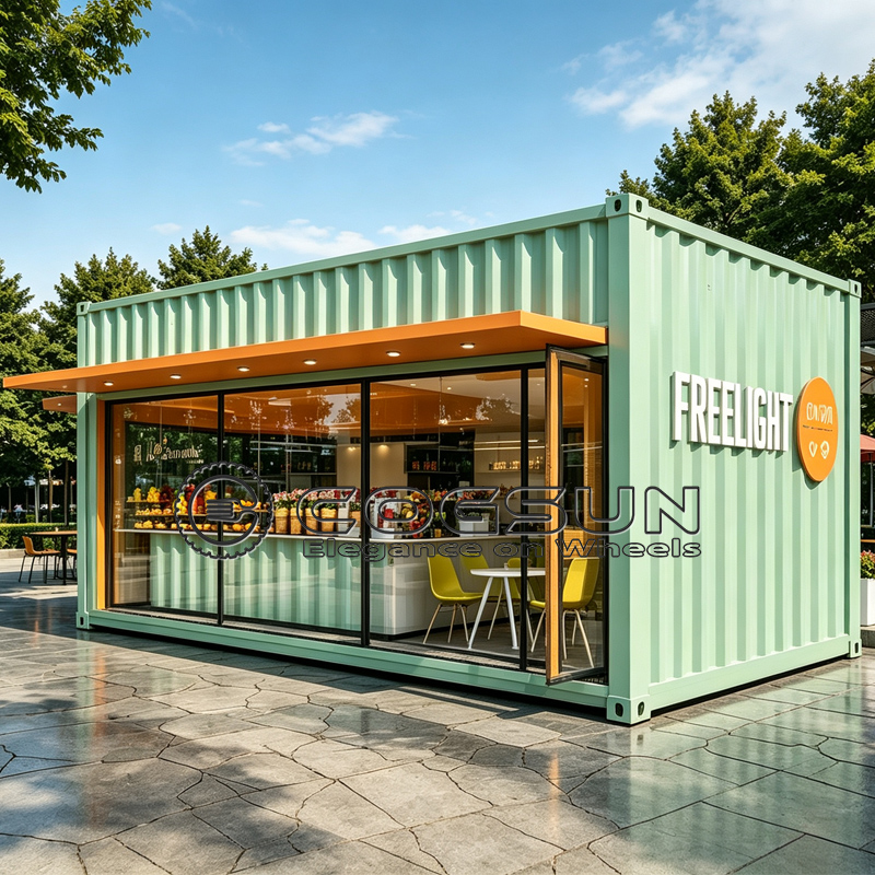 Coffee Equipment Stores - Contenedor Comercial Moderno COGSUN, Tienda Portátil