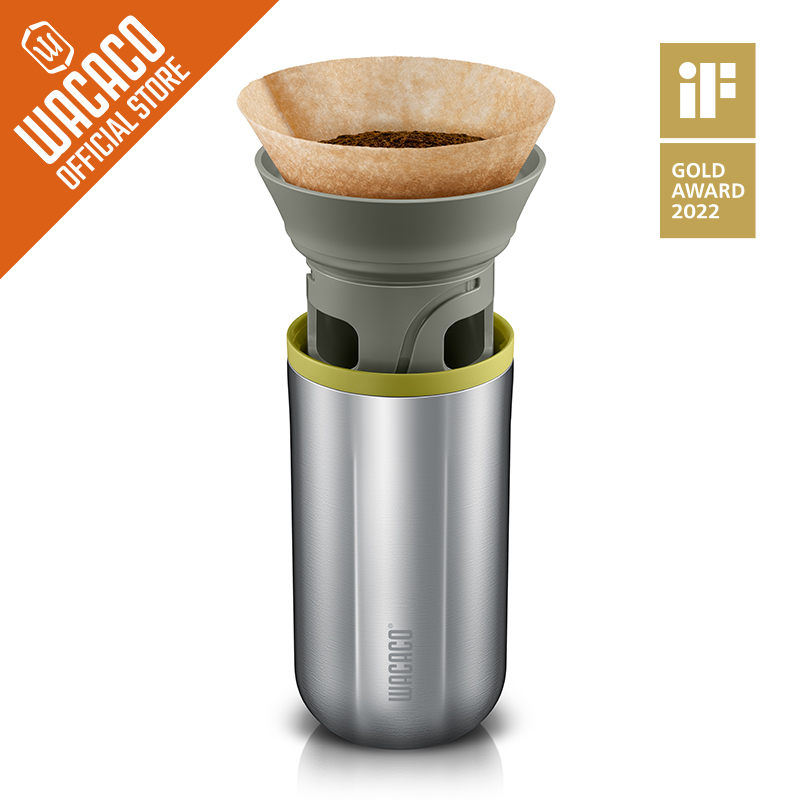 Coffee Equipment Pour Over - WACACO-cafetera de goteo portátil Cuppamoka, cafetera