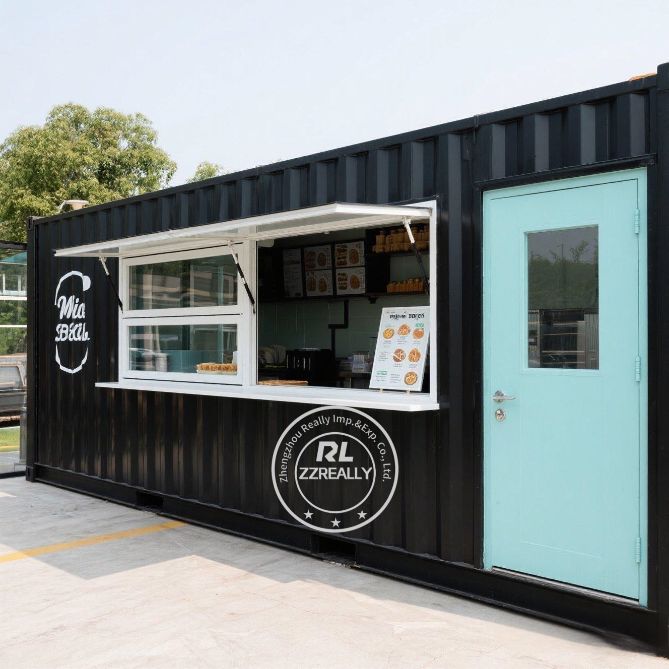 Coffee Equipment Stores - Nuevo contenedor de cafetería con cocina