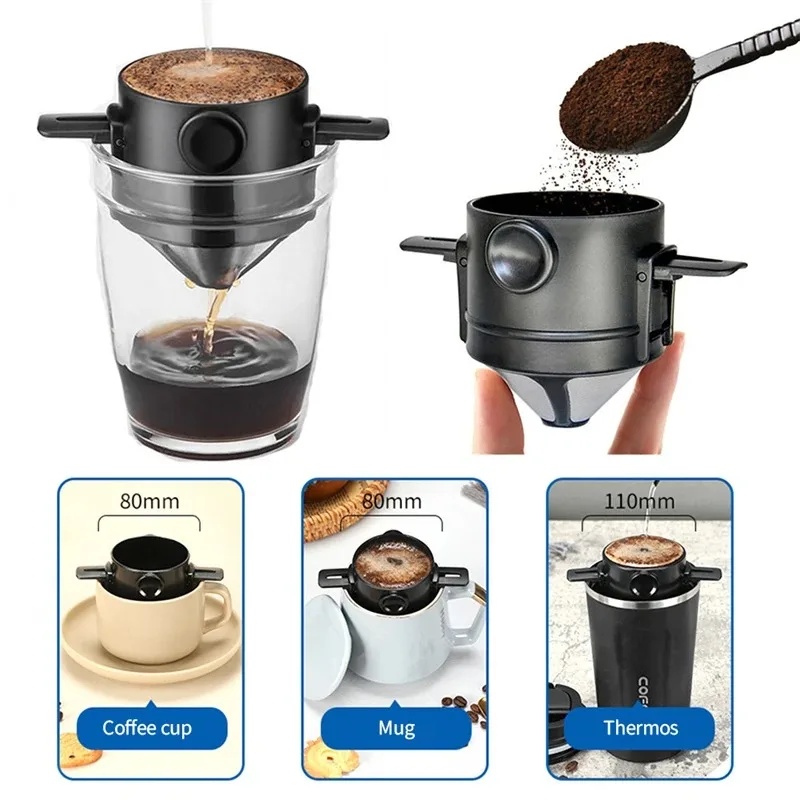 Cafetera portátil, juego de ca - Coffee Equipment Pour Over reseña y precio