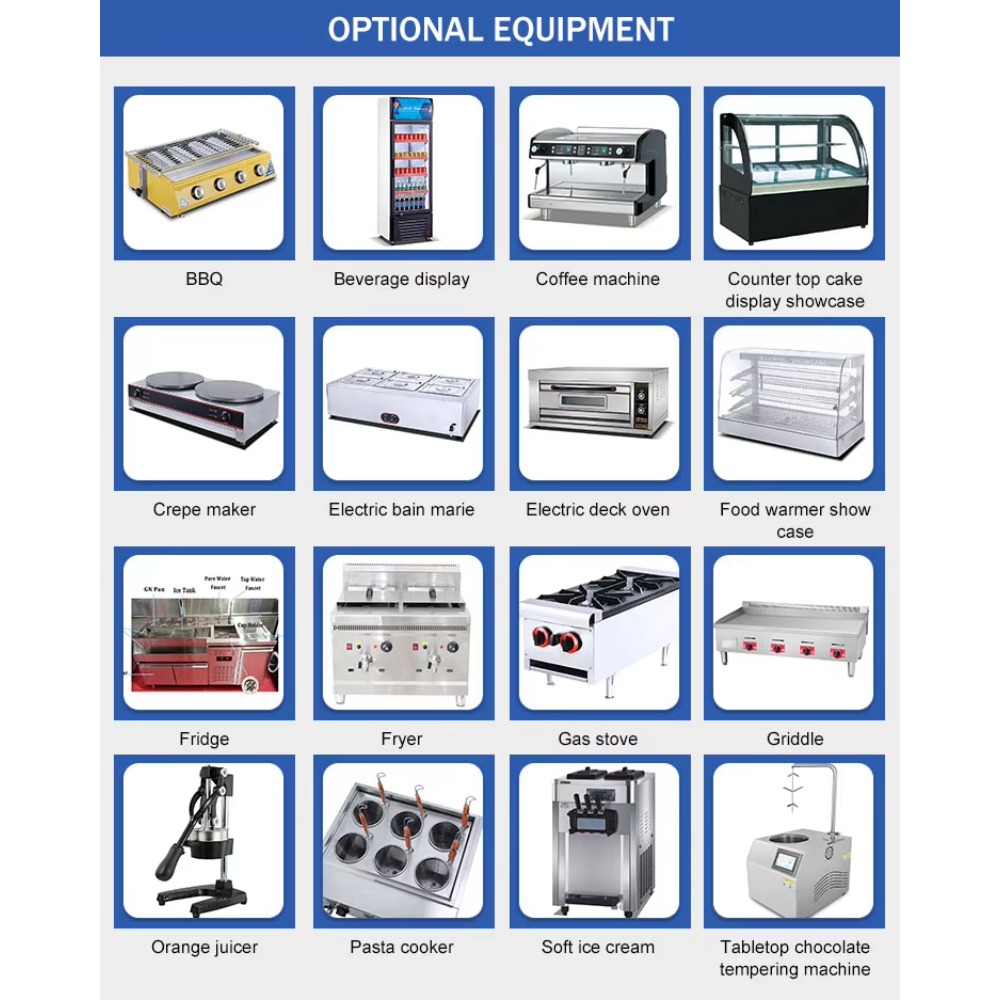 Remolque de camión de comida d - Coffee Equipment Stores reseña y precio