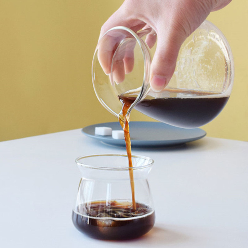 Nueva cafetera de cristal de 5 - Coffee Equipment Pour Over reseña y precio