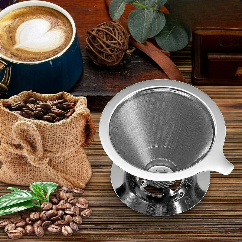 Cafetera de goteo de acero ino - Coffee Equipment Pour Over reseña y precio