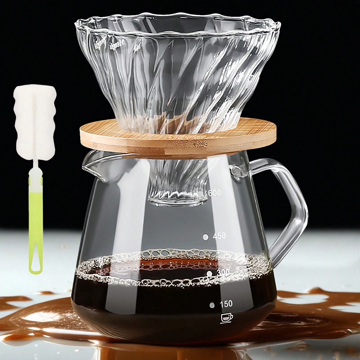 Juego de cafetera para verter  - Coffee Equipment Pour Over reseña y precio