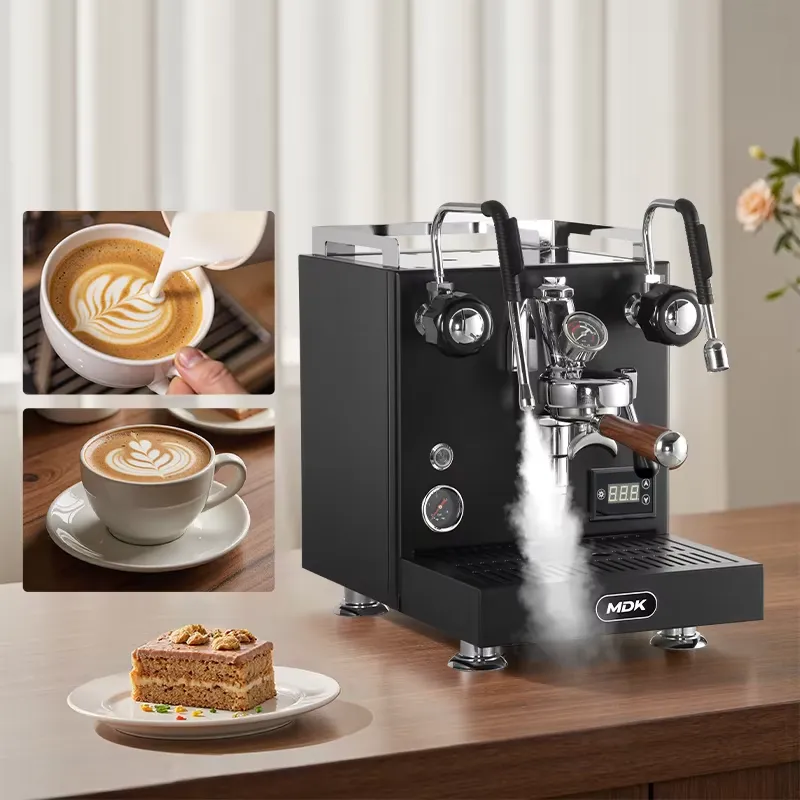 Máquina de Espresso Semiautomá - Coffee Equipment For Cafe reseña y precio