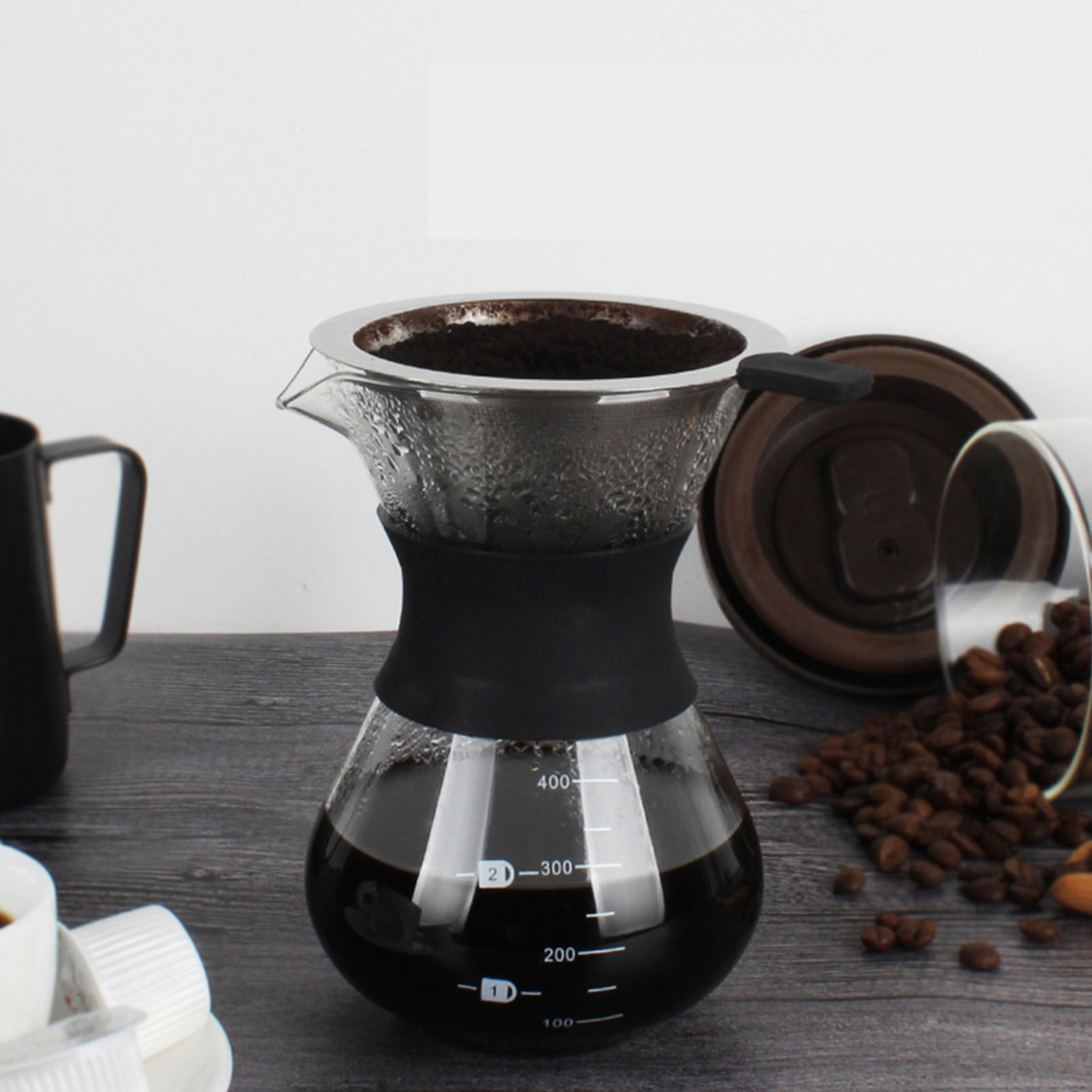 Cafetera Manual de 400ml con f - Coffee Equipment Pour Over reseña y precio