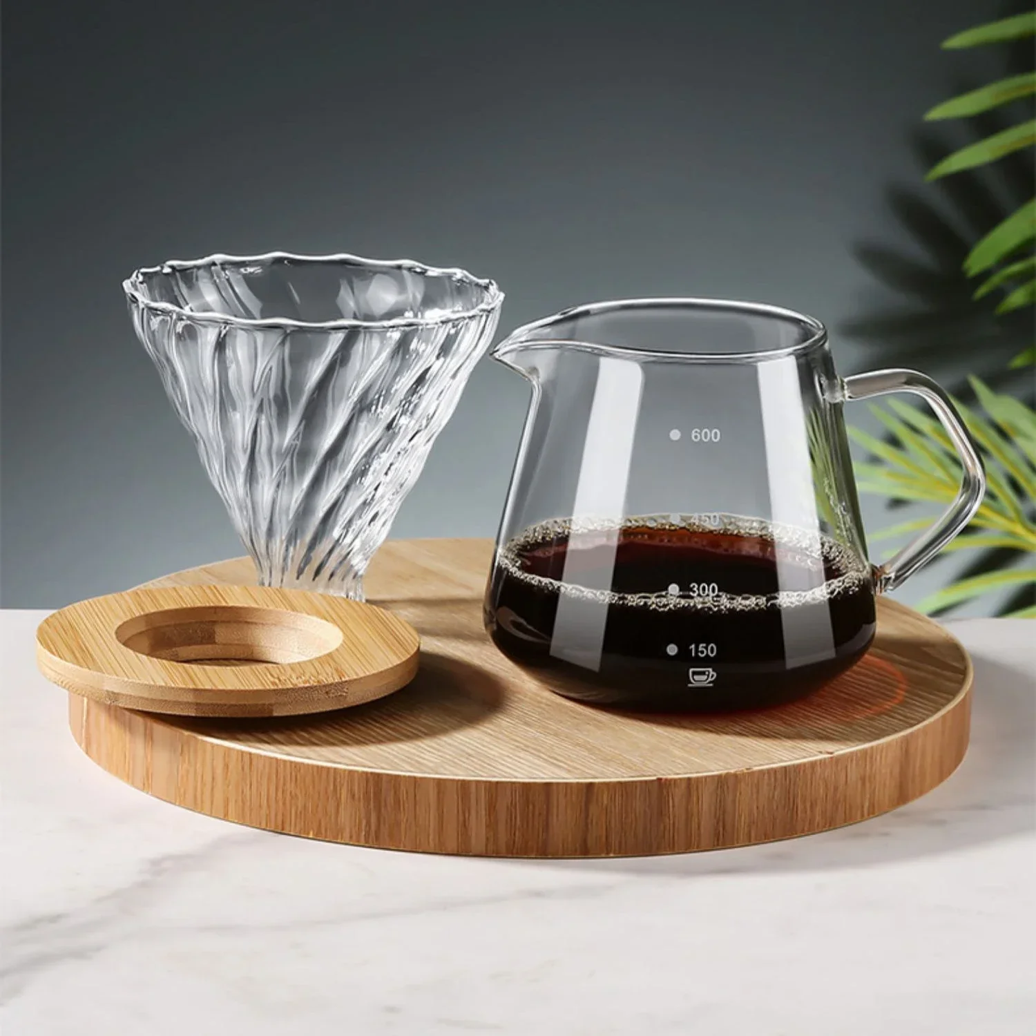 Punana-Juego de cafetera de 60 - Coffee Equipment Pour Over reseña y precio
